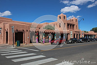 Santa Fe, New Mexico Editorial Stock Photo